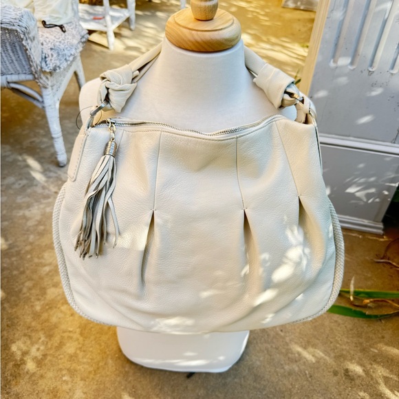 Vintage Cole Haan Cream Handbag - Picture 1 of 3